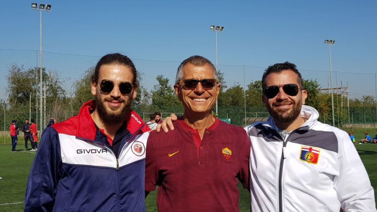 I giovani calciatori dell’Agora FC si misurano con l’As Roma