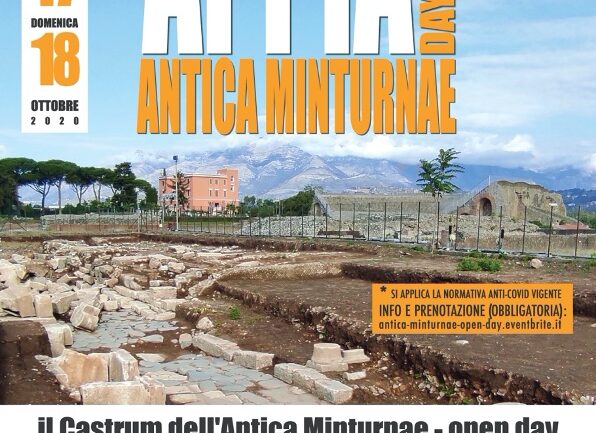 Open day degli scavi archeologici nell’area del Castrum dell’antica Minturnae