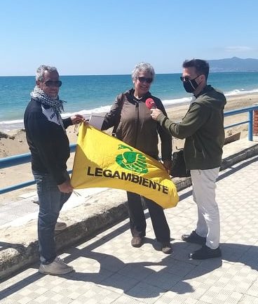 Radio France a Terracina per intervistare i rappresentanti del Circolo Legambiente Pisco Montano