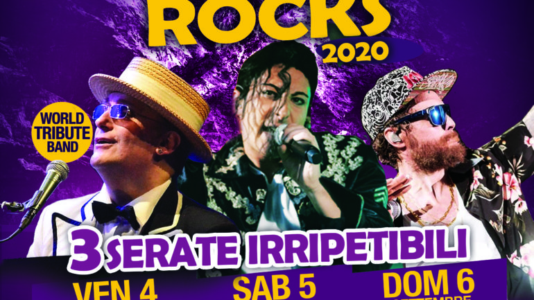 Pop on the rocks 2020, a Roccasecca dei Volsci dal 4 al 6 settembre