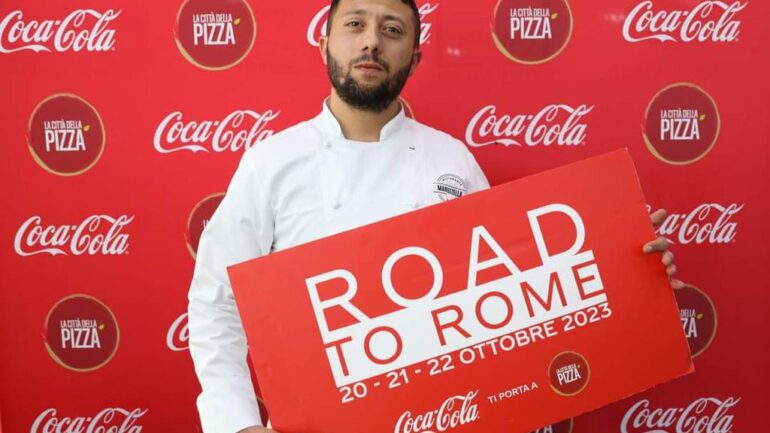 Giuseppe Terracciano della pizzeria “Maruzzella” al concorso nazionale “La città della pizza”